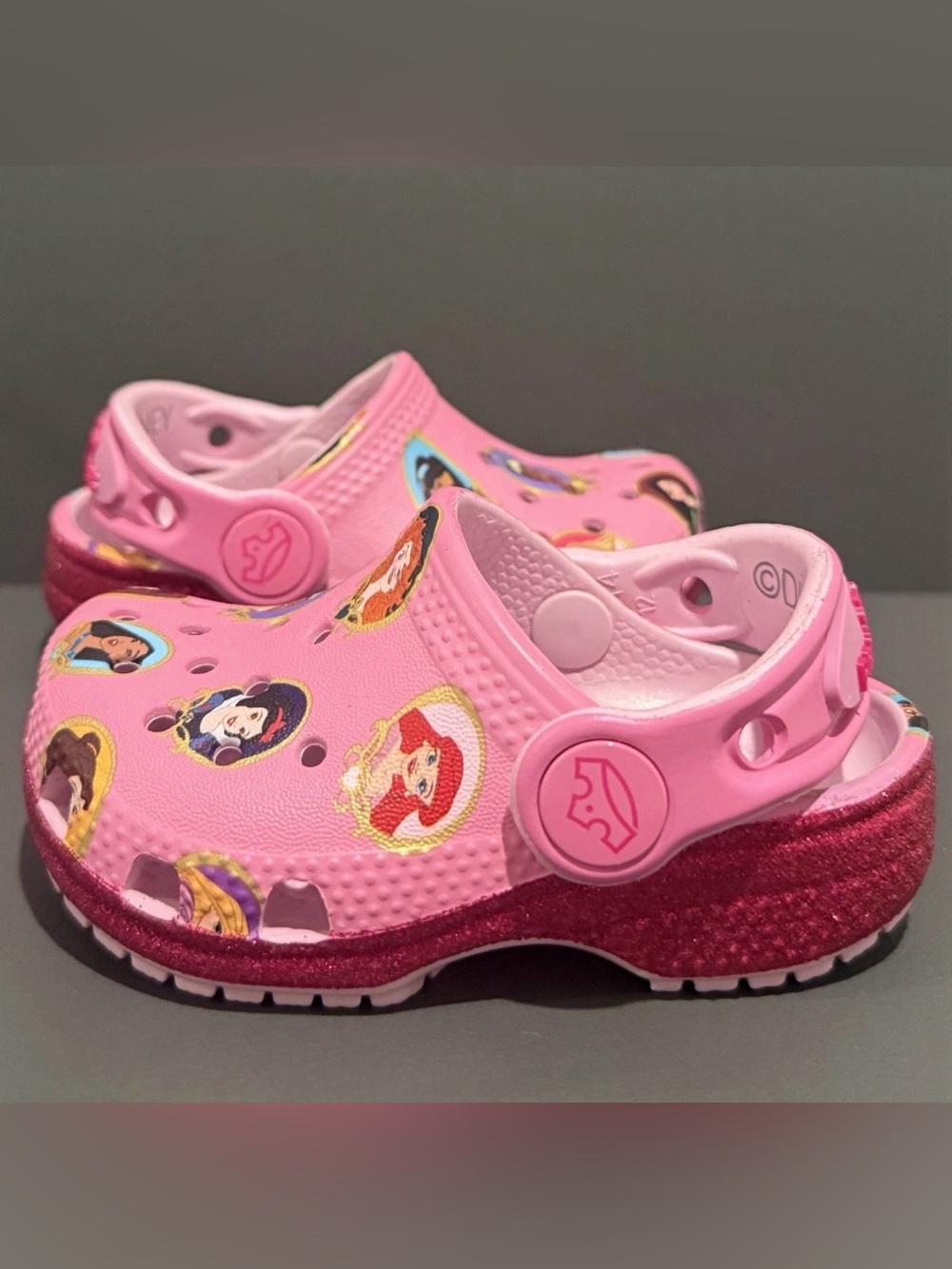 Crocs Disney Princess Clog Unisex Kids Toddler Size C4 NWOT